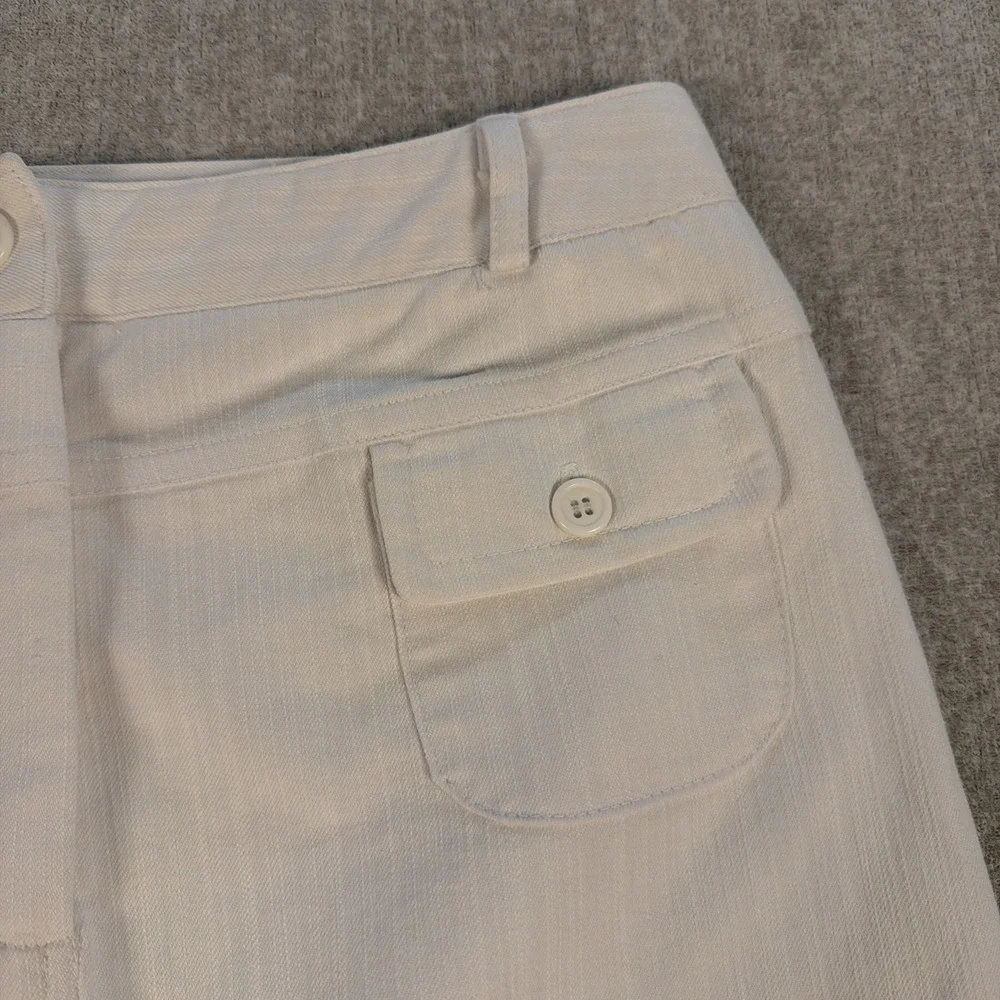 IDAO white denim